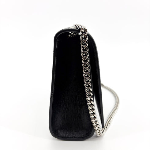 Classic Monogram Crossbody Bag Grainy Leather Medium