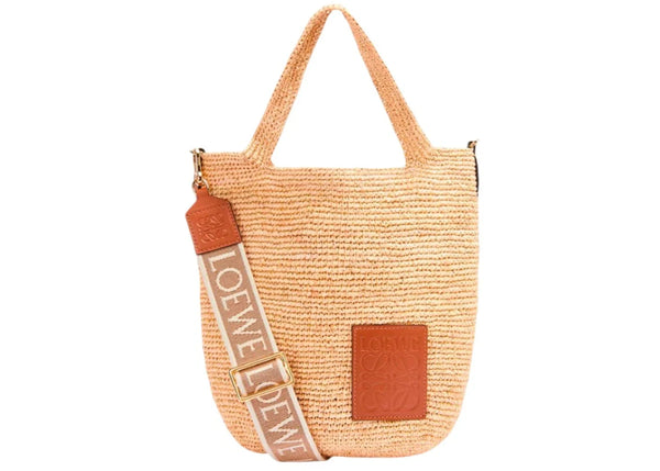 LOEWE Mini Slit Bag Raffia