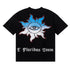 Godspeed T-shirts Supercar Beach Road Print Cotton Casual Short Sleeves Men and Women