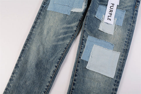 SOLLSALE-PURPLE Fashion Jeans 9015