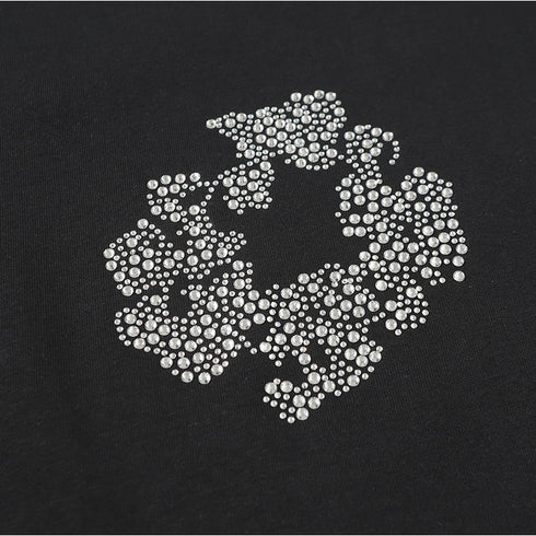 Denim Tears T-shirts Rhinestones
