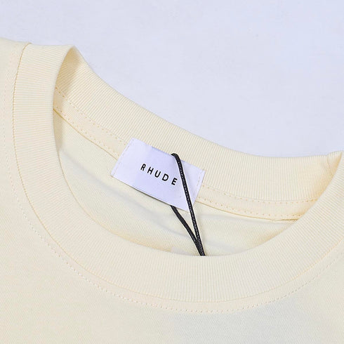 Rhude T-shirts goblet bikini beautiful women print cotton casual short sleeves men and women