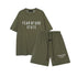 FW24 STATE T-Shirt / Shorts / Set - Turquoise