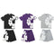 Denim Tears T-shirt & Shorts 2 Piece Set