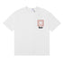 Rhude T-shirts Chevron Red Printed Cotton Casual Short Sleeve Men and Women