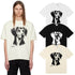 Rhude T-shirts Fox Hound Cotton Casual Short Sleeve Men and Women