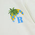Rhude T-shirt Sunset Coconut Racing Printed Short Sleeve T-shirt