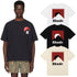 Rhude T-shirts Red Sunset Print Cotton Casual Short Sleeve Men and Women