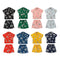 Denim Tears T-shirt & Shorts 2 Piece Set Button cardigan woven
