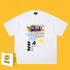 Drew T-shirts Short Sleeve Graffiti Printing