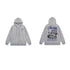 Stussy Hoodie Zip-Up Cardigan Fleece Hooded Sweater