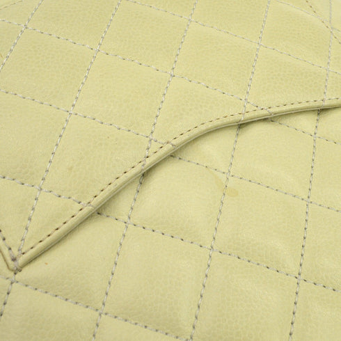 Petite Shopping Tote Quilted Caviar