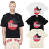 Rhude T-shirts Black Peace Dove Print Cotton Casual Short Sleeve Men and Women