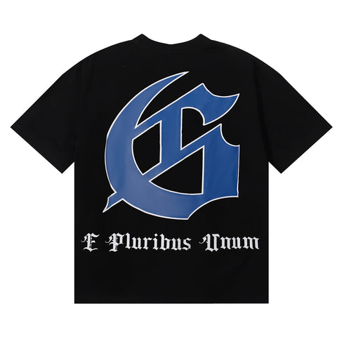 Godspeed T-shirts Urban Skateboard Skull Junior Print Cotton Casual Short Sleeve Men and Women