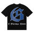Godspeed T-shirts Urban Skateboard Skull Junior Print Cotton Casual Short Sleeve Men and Women