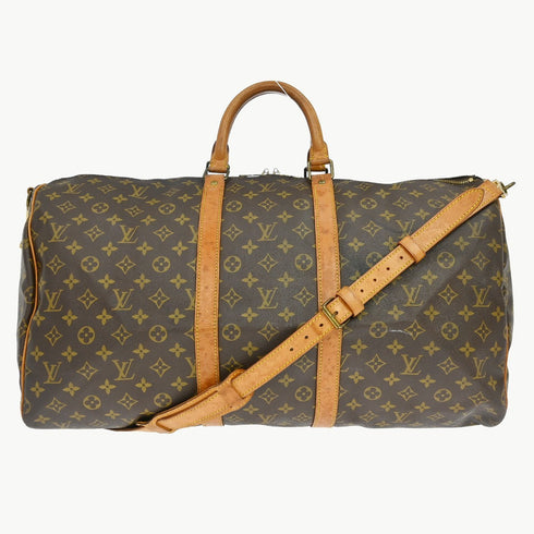 Keepall Bandouliere Bag Monogram Canvas 55