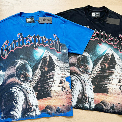 Godspeed T-shirts Retro Fantasy Pattern