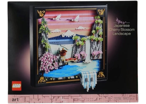 LEGO Art Japanese Cherry Blossom Landscape Set 31218
