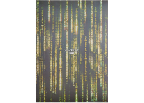 Kith x The Matrix Lenticular Poster Multicolor
