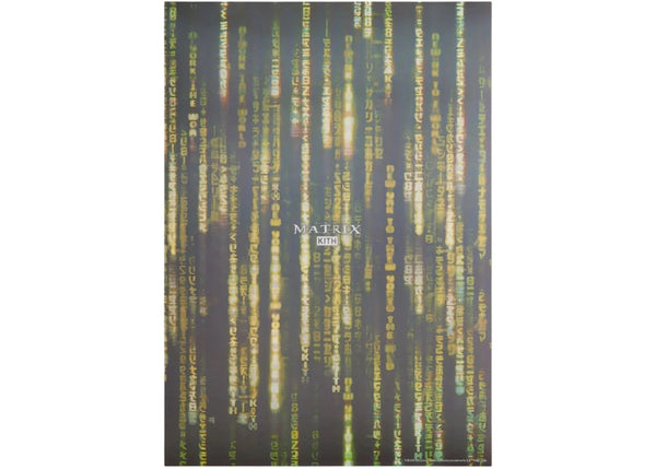Kith x The Matrix Lenticular Poster Multicolor