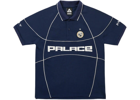 Palace Pro Team Piped Polo Navy