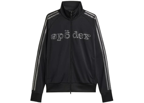 adidas x Sp5der Rhinestone Track Top Black