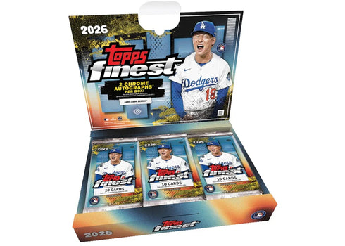 2026 Topps Finest Baseball Hobby Box