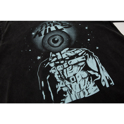 Gallery Dept T-shitrs Men's Vintage Summer Vintage Print Short Sleeves