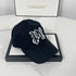Palm Angels hats flame alphabet palm tree embroidered distressed baseball cap