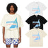 Rhude T-shirt Micro Label Yacht Club Print Short Sleeve T-shirt