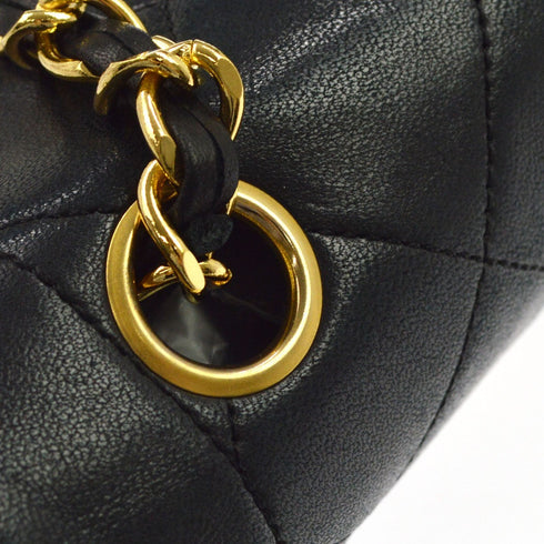 Vintage Diana Flap Bag Quilted Lambskin Medium
