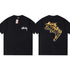 Stussy T-Shirts Loose Casual T-Shirts Same for Men and Women