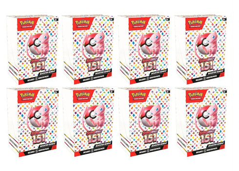 Pokémon TCG Scarlet & Violet 151 6pk Booster Bundle 8x Lot