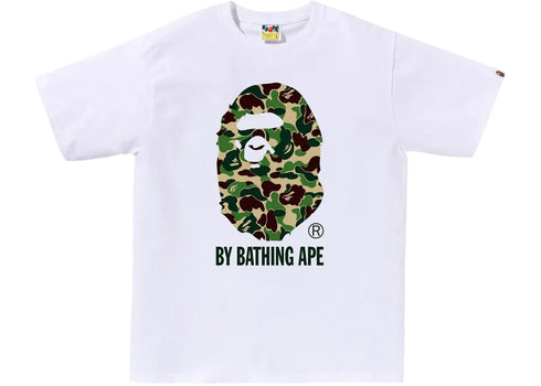 BAPE ABC Camo By Bathing Ape Tee (SS25) White/Green
