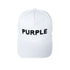Purple Hat Mesh Stitching Embroidery PB003#