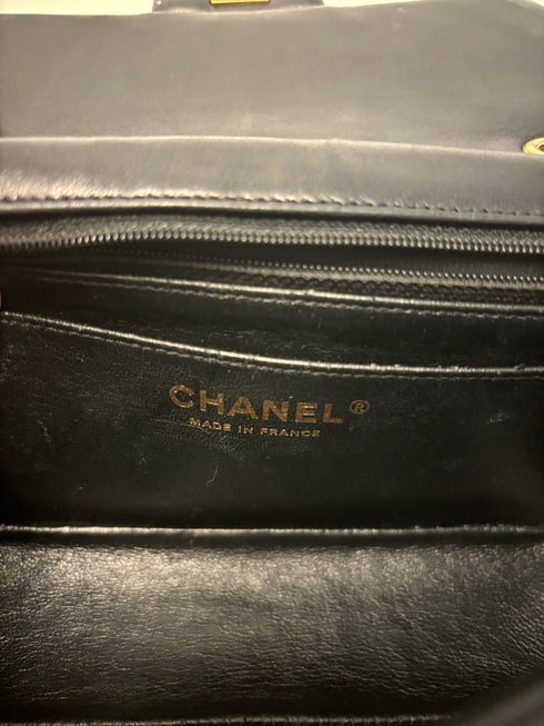 Classic Single Flap Bag Chevron Lambskin Mini
