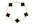 Clover Motif Alhambra Bracelet - 18k Gold