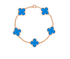 Clover Motif Alhambra Bracelet - 18k Gold