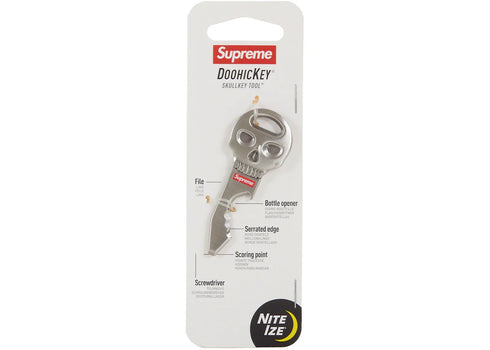 Supreme Nite Ize Skull Key Tool Silver