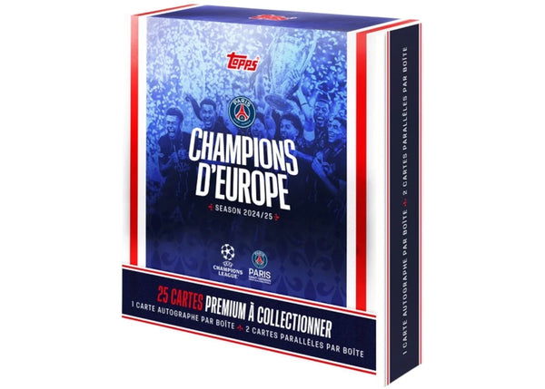 2024/25 Topps Champions d'Europe Paris Saint Germain Hobby Box