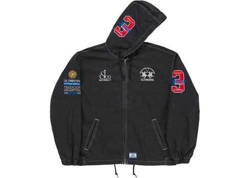Supreme La Martina Lightweight Hooded Jacket Black
