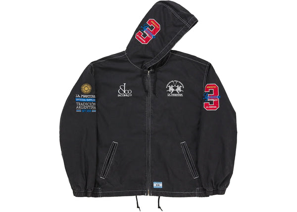 Supreme La Martina Lightweight Hooded Jacket Black
