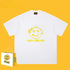 Drew T-shirts Smiley Face Short Sleeve Fashion Printed T-shirt