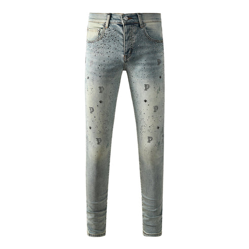 PURPLE Fashion Jeans 9127