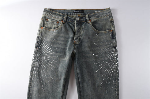 PURPLE Fashion Jeans 9122
