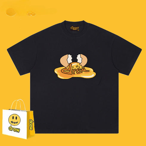 Drew T-shirts Short-Sleeved T-shirt Smiley Face