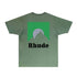 Rhude T-shirts Printed Trendy Pure Cotton