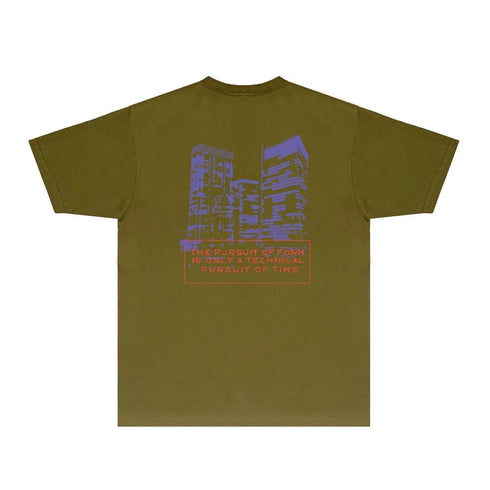 Gallery Dept T Shirt Retro Printed Loose Short-Sleeved Shirt