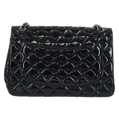 Classic Double Flap Bag Quilted Patent Jumbo