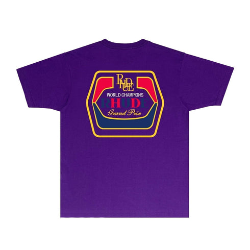 Rhude T-shirts Printed Trendy Pure Cotton